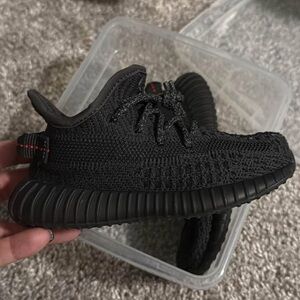 Black Knit Sneakers